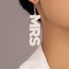 MRS Acrylic Earrings