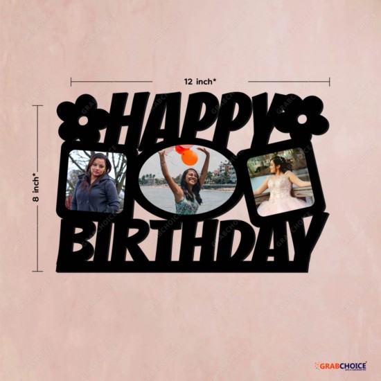 Happy Birthday Collage Frame