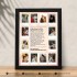 Personalised Love Collage Frame For Couple