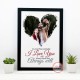 Trendy Love Quote Frame 