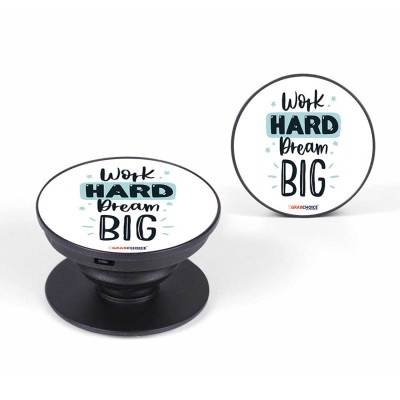 Work Hard Dream Big Pop Up Socket