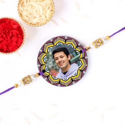 Personalized Latest Rakhi For Brother With Photo