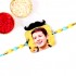 Personalized Mustache Rakhi For Brother With Photo