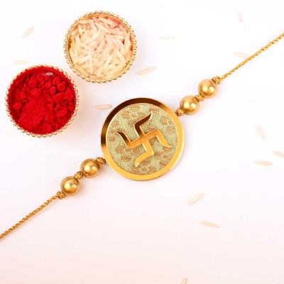 Swastik Rakhi For Brother