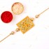 Swastik With Rakhi For Brother 