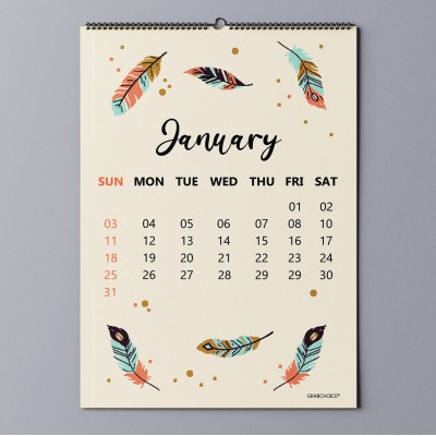 Wall Hanging Calendar 2021