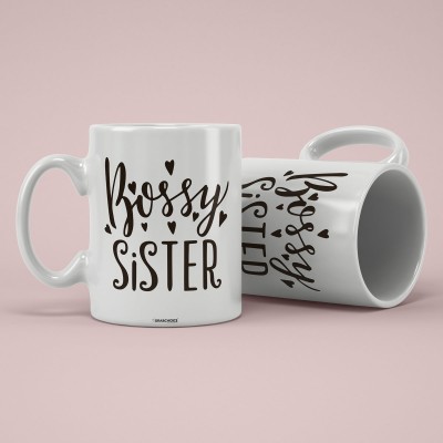 Bossy Sister Mug Gift For Sister 