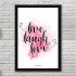 Live Laugh Love Quotation Frame