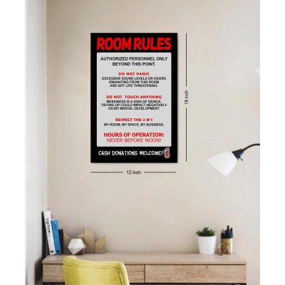 Room Rule Poster