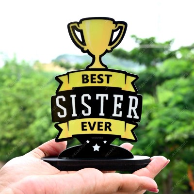 Memento For Best Sister Ever Trophy